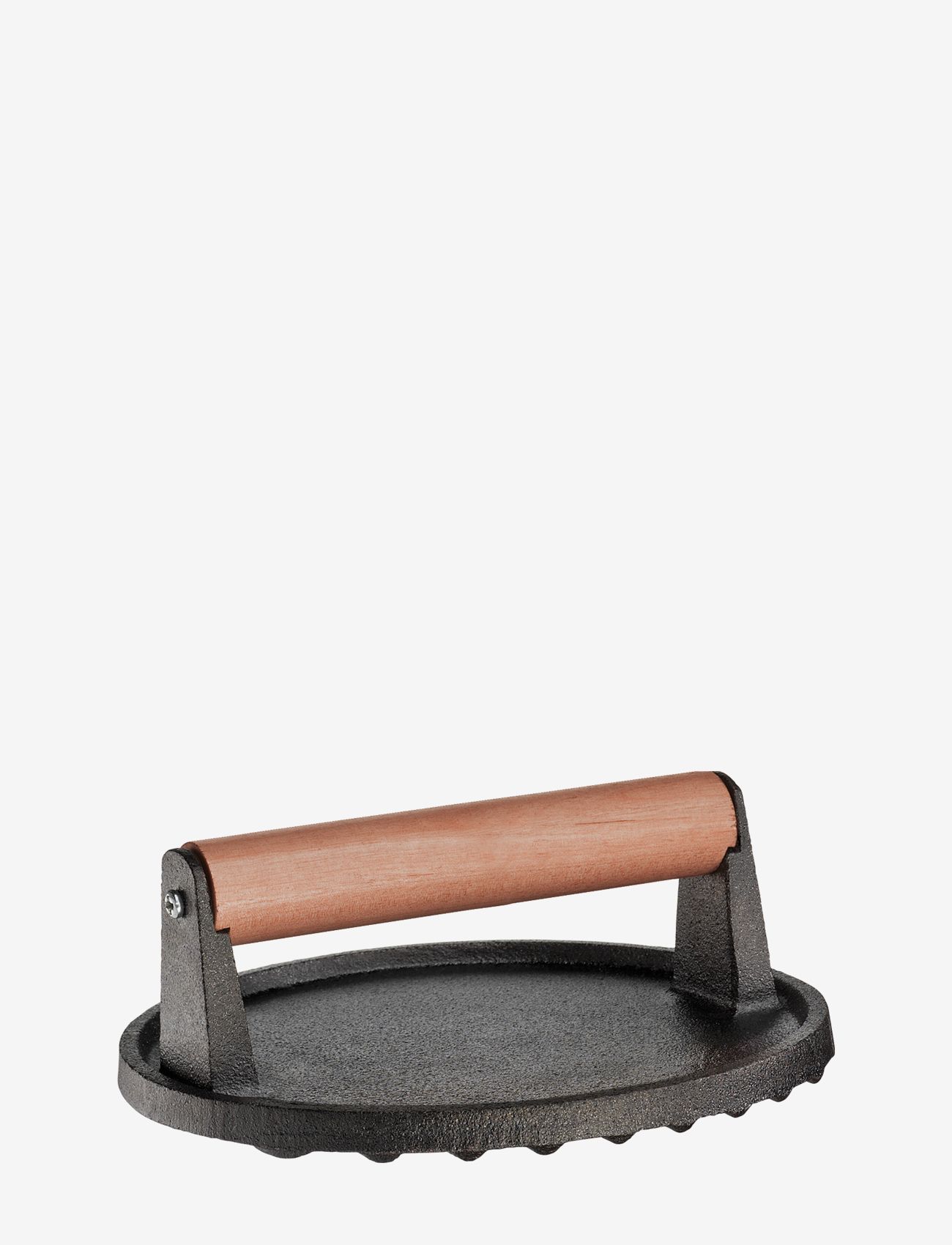 küchenprofi - Meat press BBQ, steel/palisander Ø18 cm - die niedrigsten preise - black/brown - 1