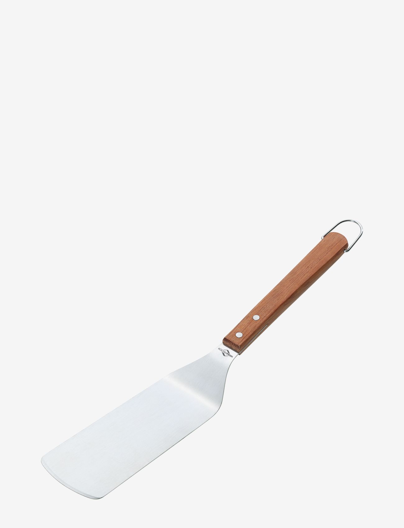 Palet BBQ 45cm stål/palisander - BROWN/SILVER