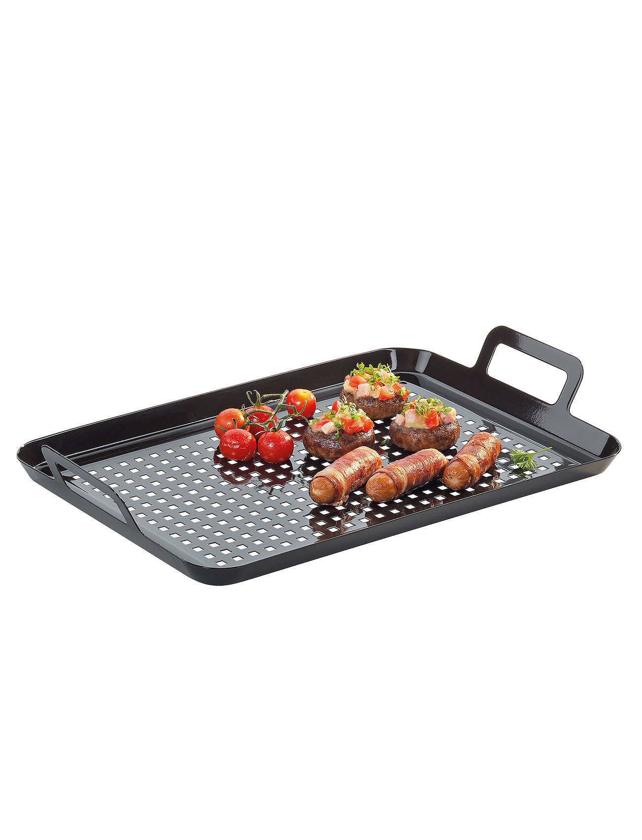 küchenprofi - BBQ pan - grill tools - black - 1
