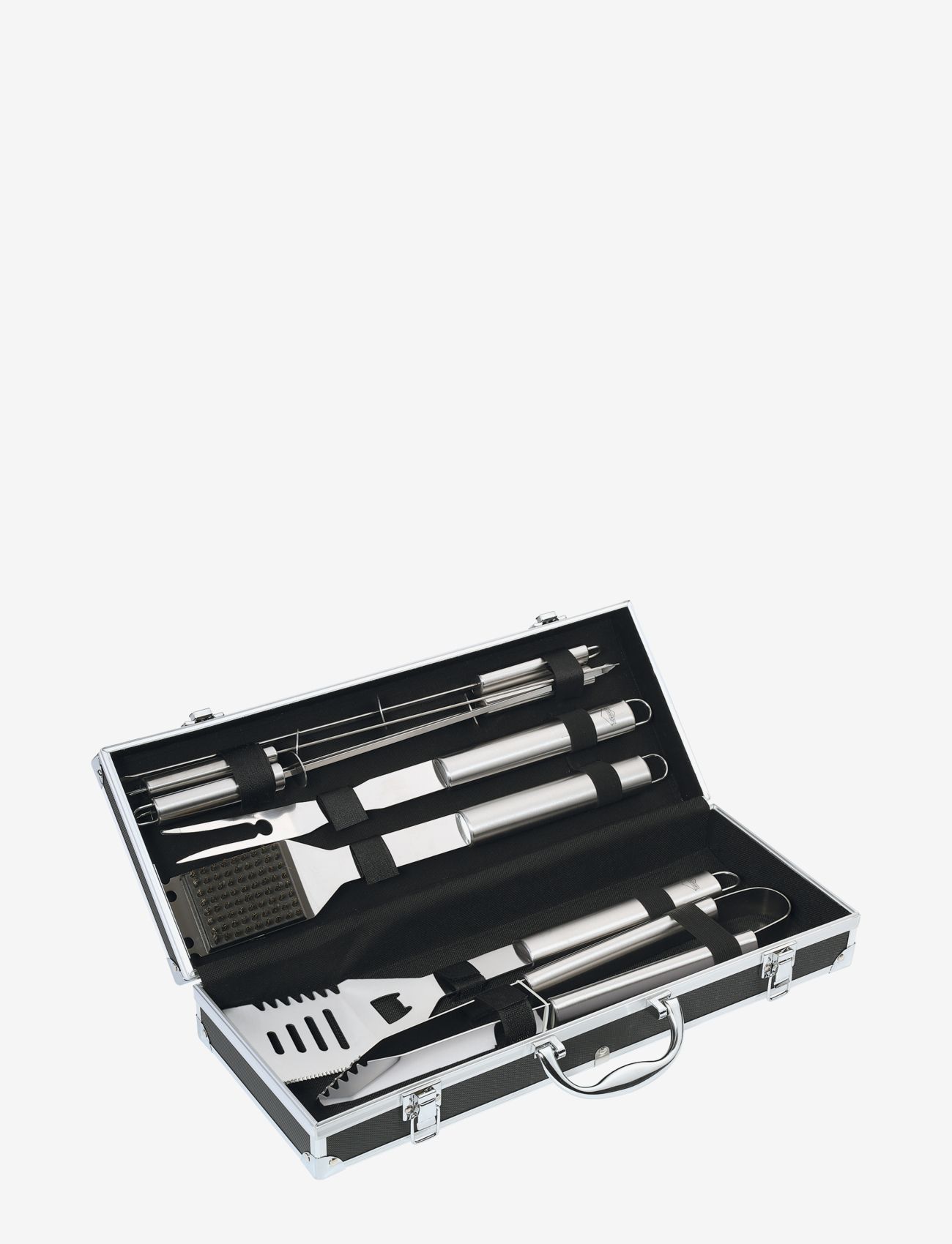 küchenprofi - BBQ set 8 pieces - grillutstyr - black/silver - 0