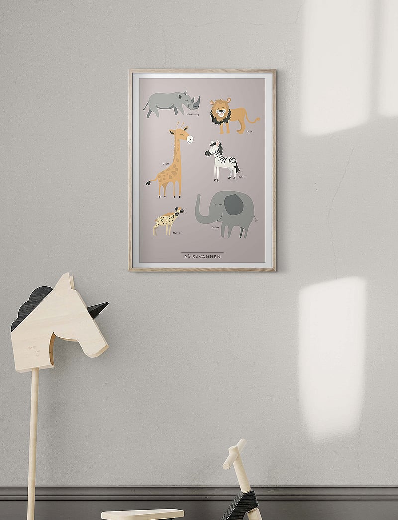 Kunskapstavlan® - På savannen - tiere - swedish - 2