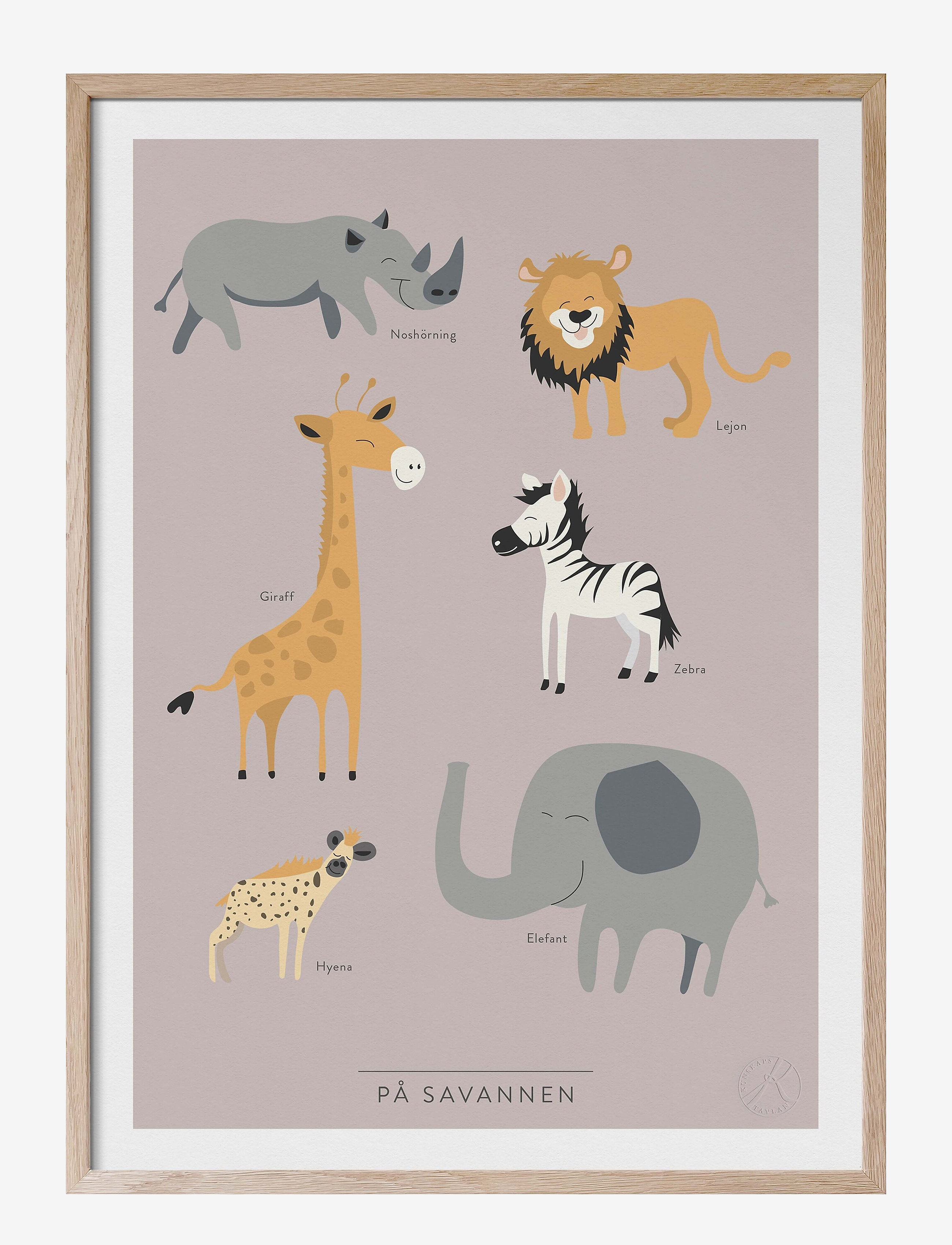Kunskapstavlan® På savannen - Kampaania - SWEDISH / multi