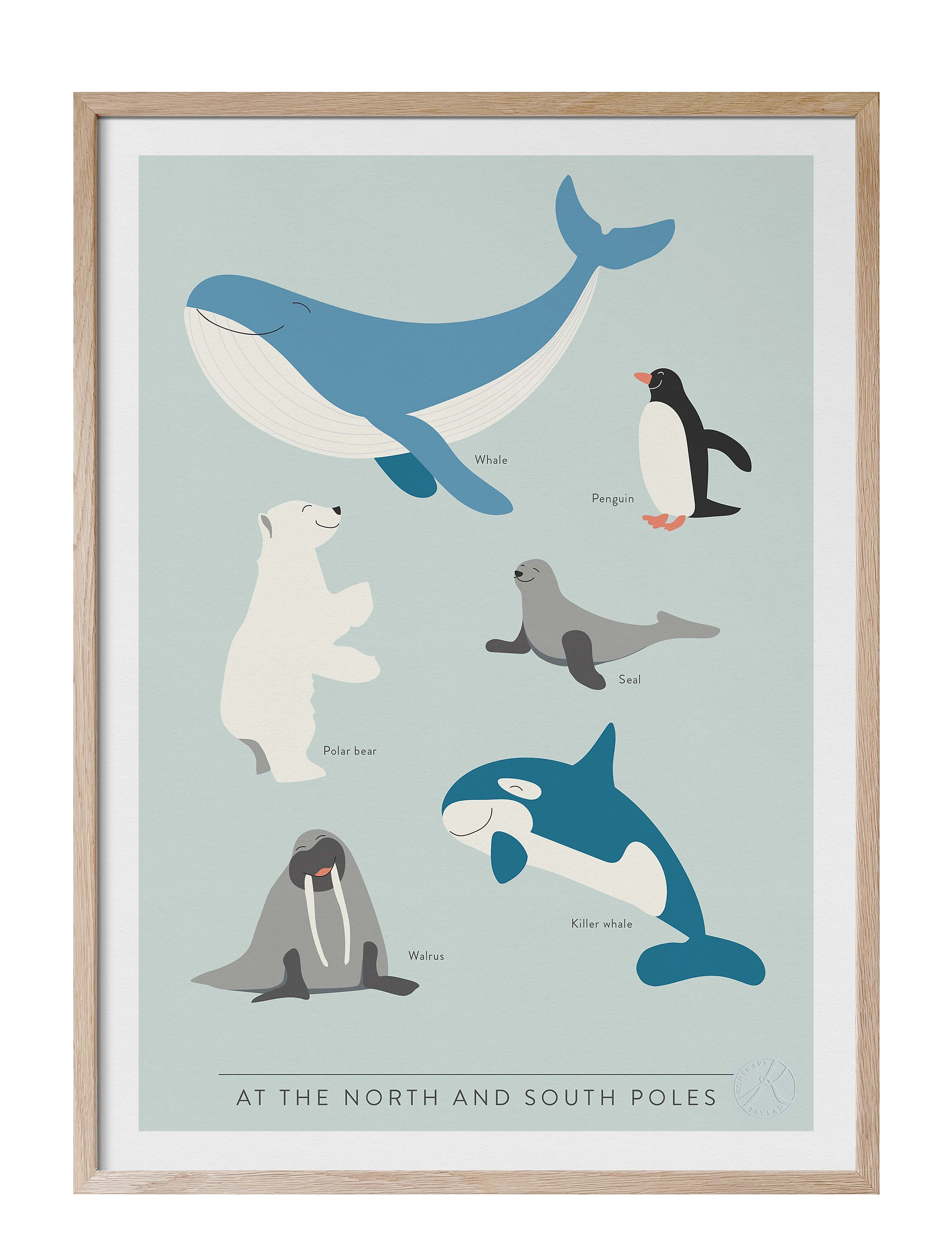 Kunskapstavlan® At the North and South Poles - På engelska - Last Chance - ENGLISH / multi