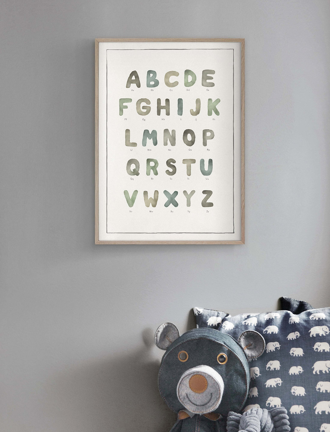 Kunskapstavlan® - The Alphabet Watercolour - På engelska - alphabet - english - 0