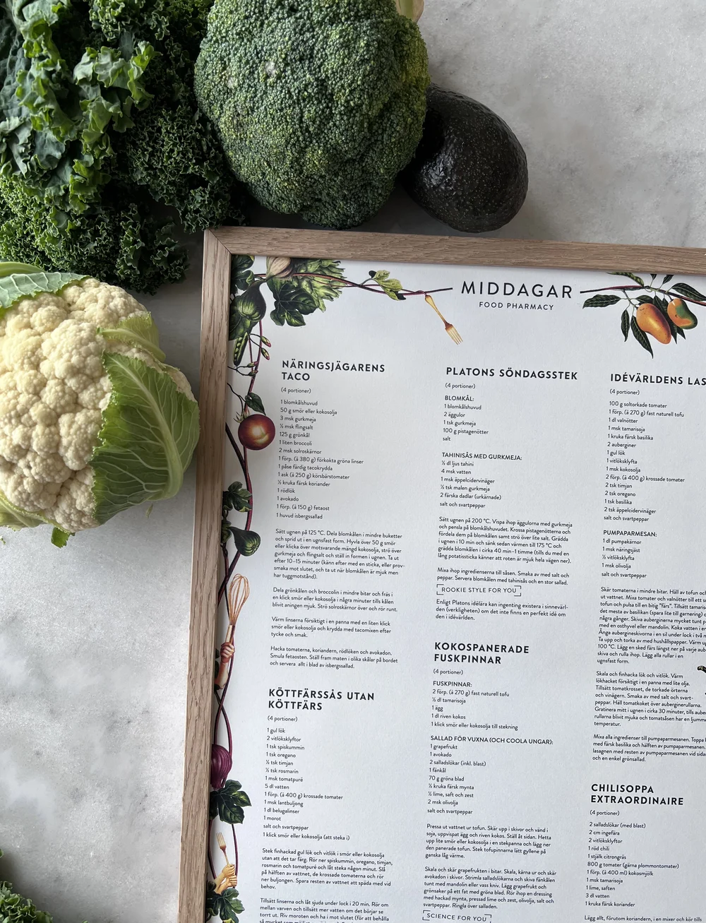 Kunskapstavlan® - Food Pharmacy Middagar - essen - multicolor - 1