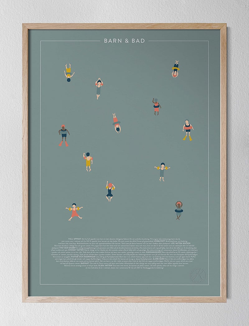 Kunskapstavlan® - Barn & bad - tekstiplakatid - swedish - 3