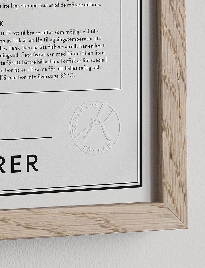 Kunskapstavlan® - Innertemperaturer - die niedrigsten preise - black & white - 2