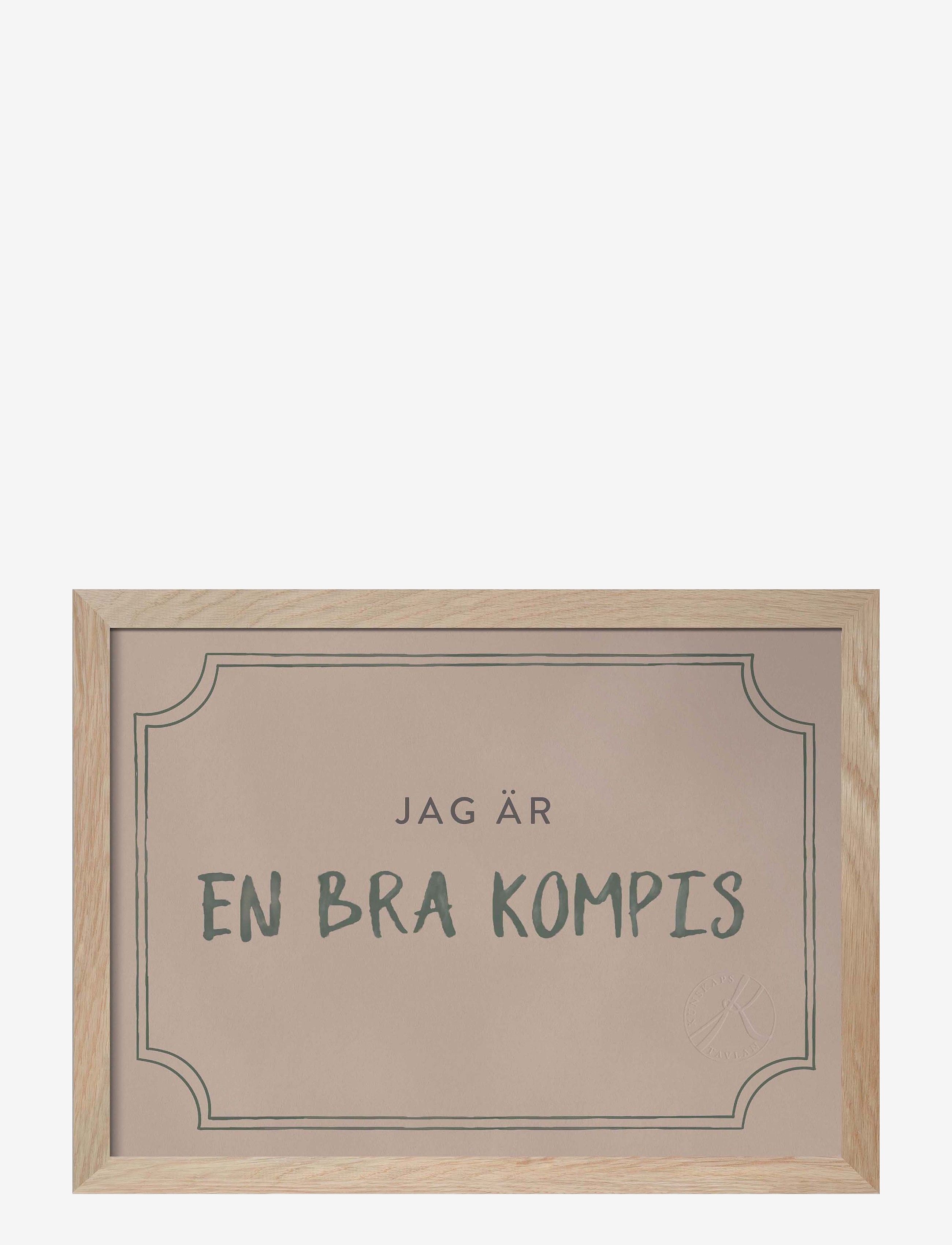 KUNSKAPSTAVLAN Kompisdiplomet, Dusty Rose Patterned - SWEDISH - Kinder