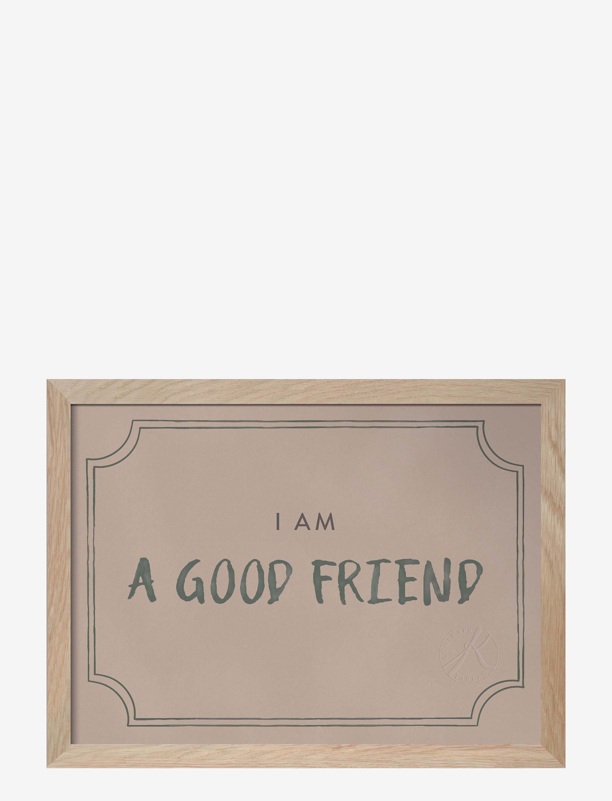 KUNSKAPSTAVLAN Good Friend Diploma, Dusty Rose - På Engelska Pink - ENGLISH - Kinder