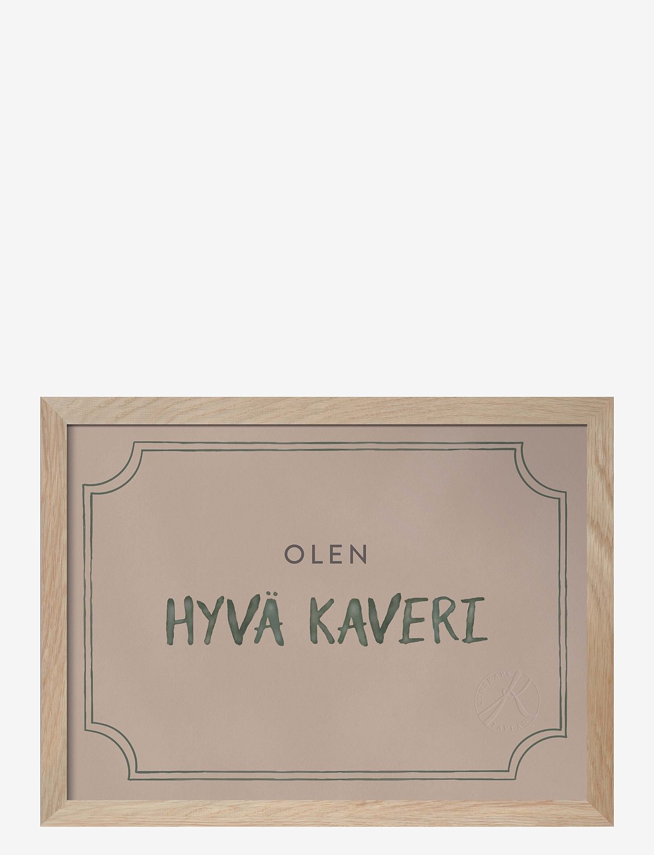 Kunskapstavlan® - Kaveridiplomi, Dusty Rose - Kompisdiplomet på finska - venskab - dusty rose - 1