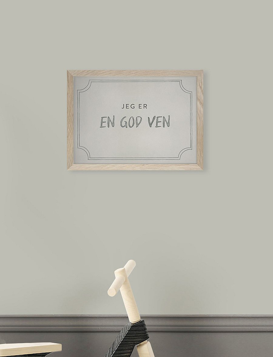 Kunskapstavlan® - Diplom for at være en god ven, Dusty Mint - På danska - sõprus - dusty mint - 0