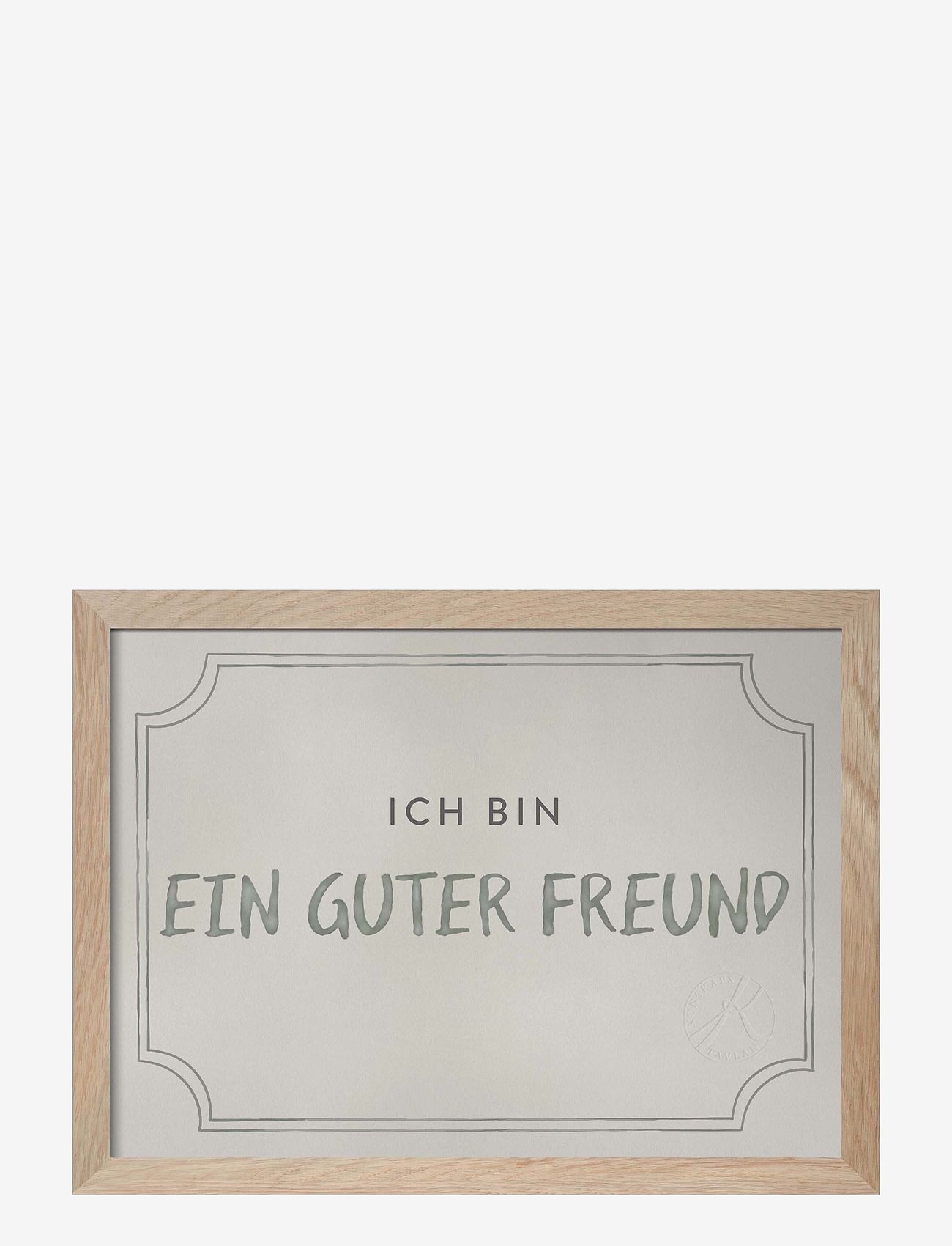 Kunskapstavlan® - Freundschaftsdiplom, Dusty Mint - kompisdiplomet på tyska - venskab - dusty mint - 0