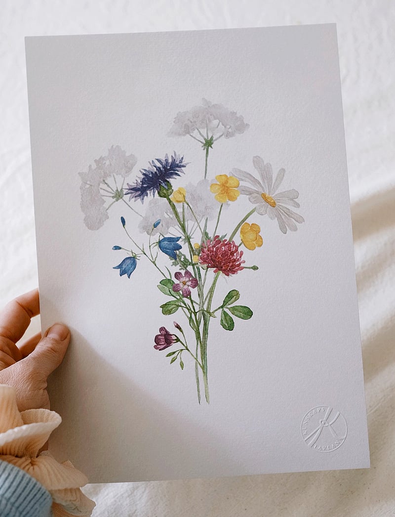 Kunskapstavlan® - Sju sorters blommor - botanik - multicolor - 0