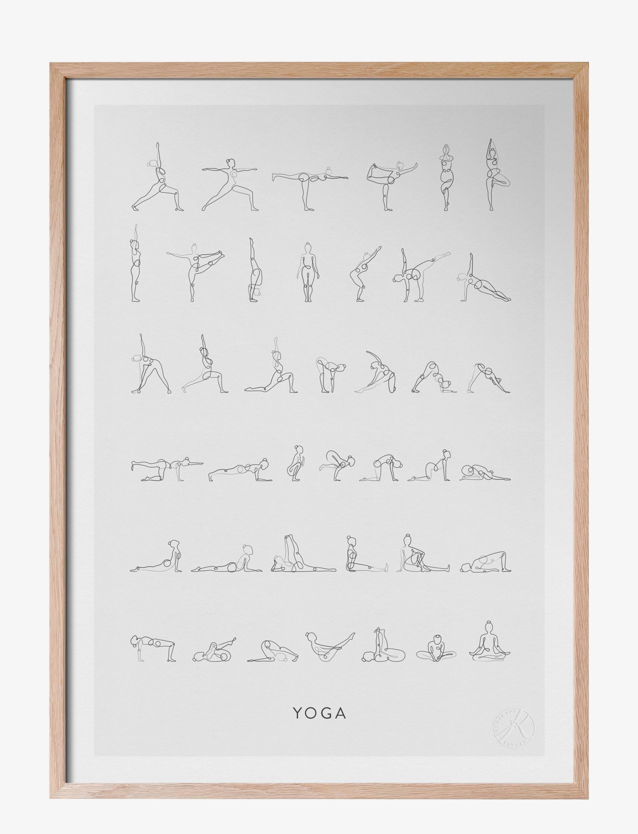 KUNSKAPSTAVLAN Yoga Patterned - 50X70 - Unisex