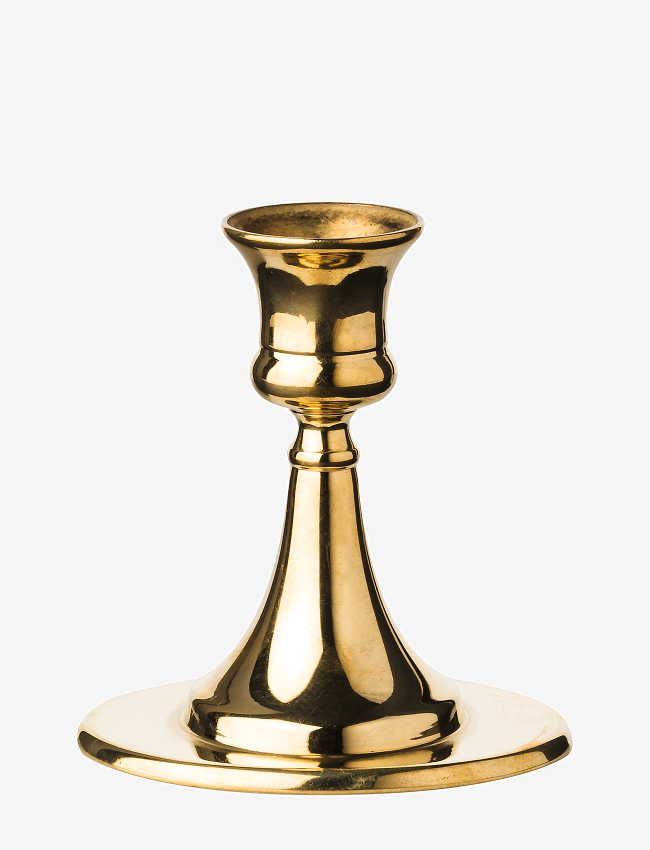 Kunstindustrien - Italian Oval Candlestick - brass - 0