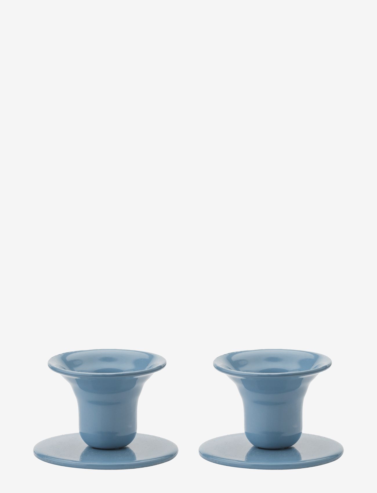 Kunstindustrien - The Bell Candlestick - 2 pack, Kitchen Blue - madalaimad hinnad - kitchen blue - 0