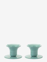 The Bell Candlestick - 2 pack - TURQOUISE