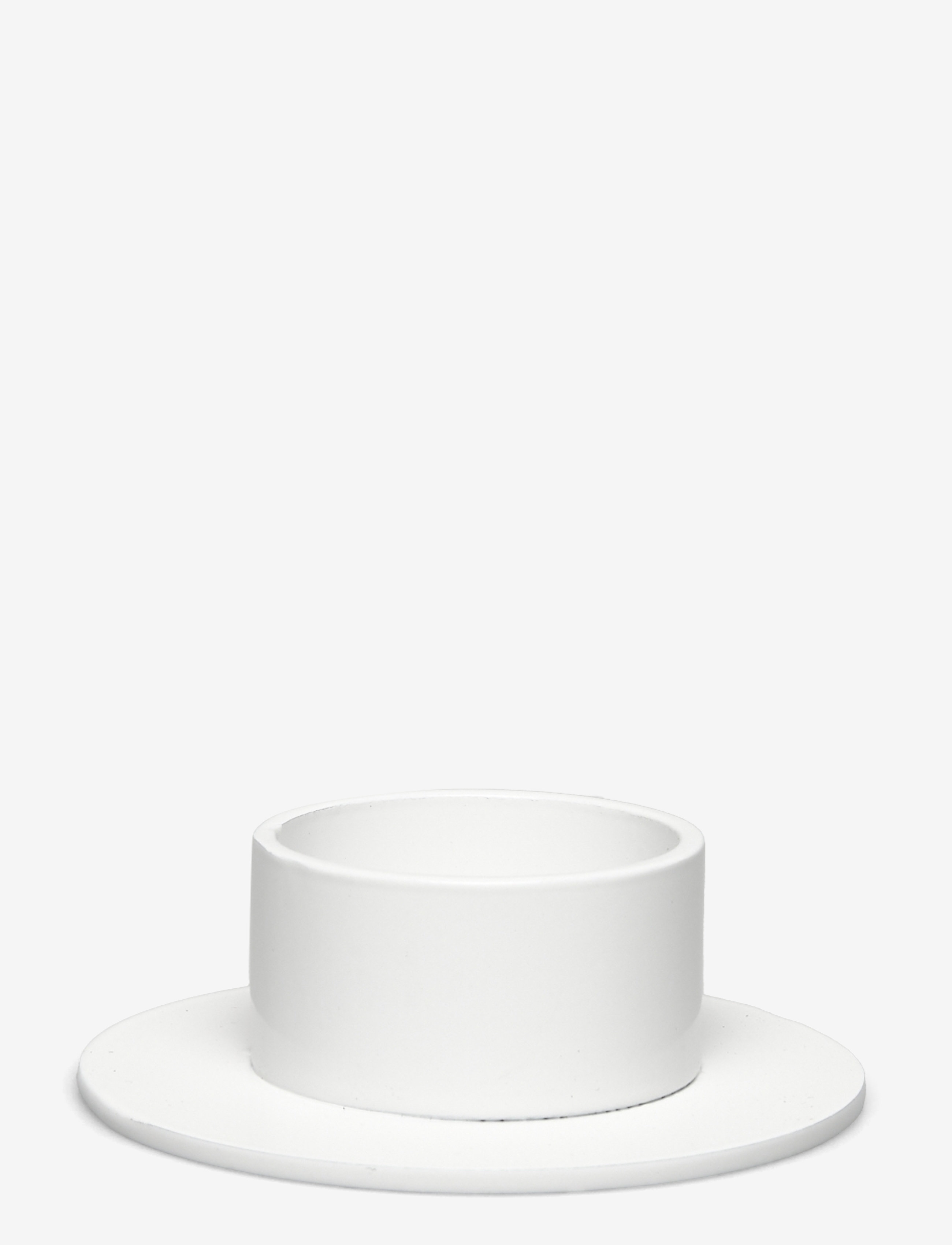KUNSTINDUSTRIEN Candleholder -The Circle Weiß - Ø 5 CM - Unisex