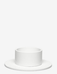 Kunstindustrien - Candleholder -The Circle - laveste priser - white - 0