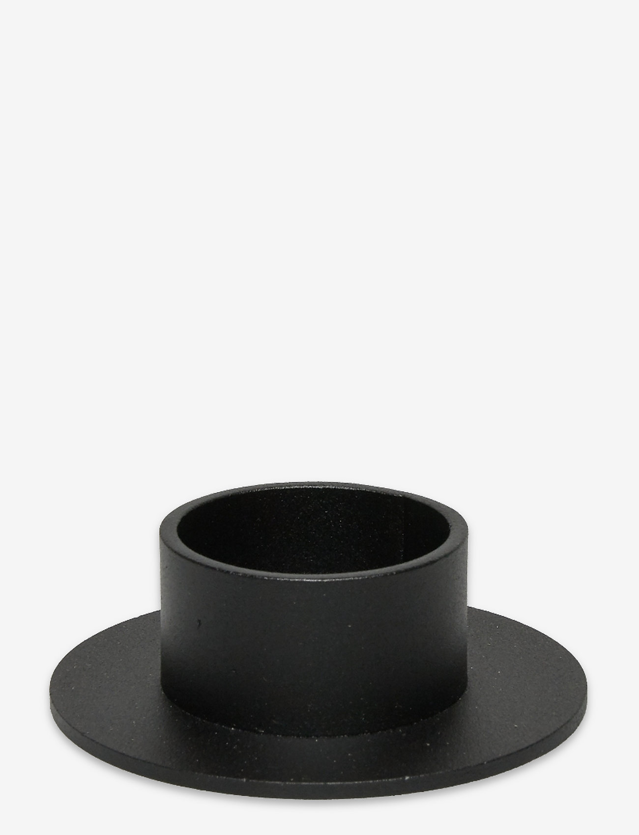 Kunstindustrien - Candleholder -The Circle - laveste priser - black - 0