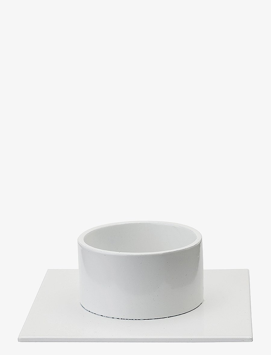 Kunstindustrien - Candleholder -The Square - kerzenständer - white - 1