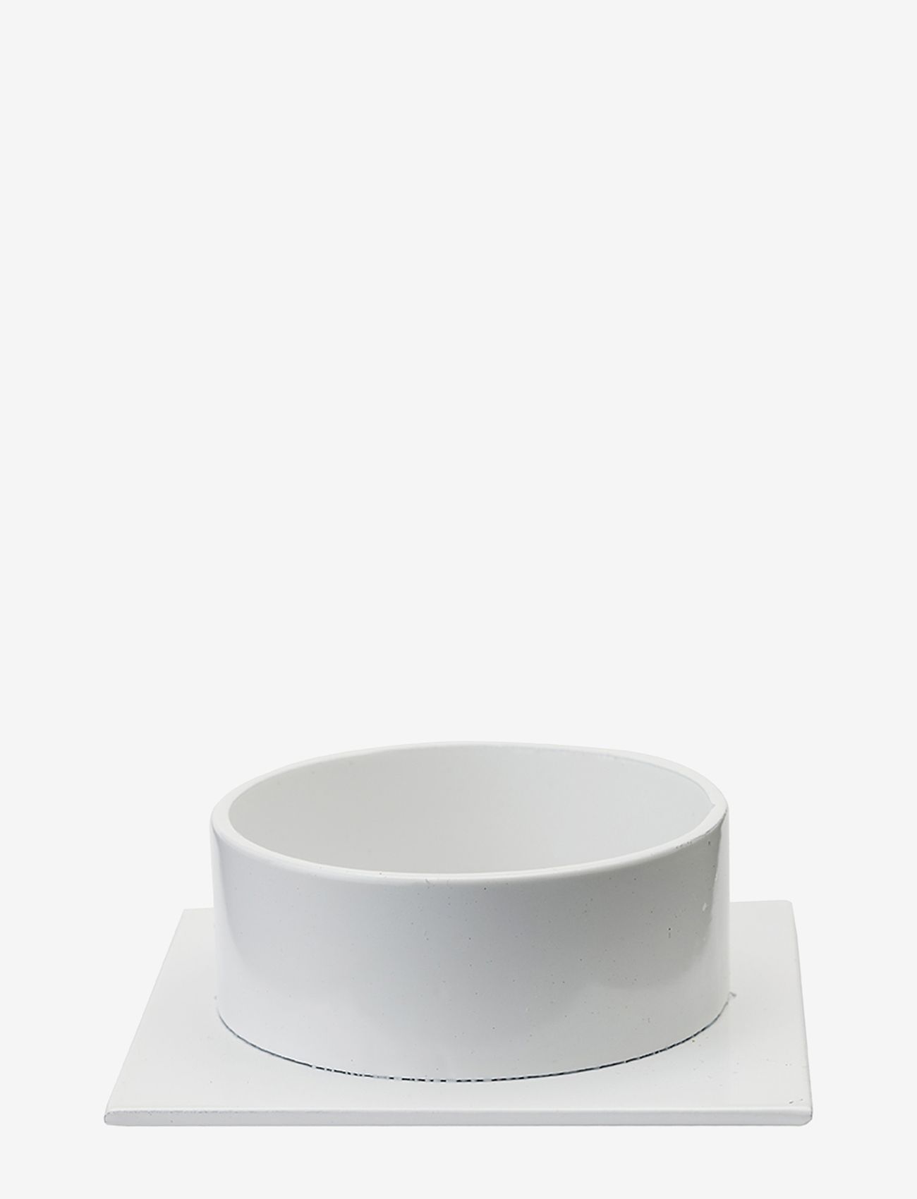 Kunstindustrien - Candleholder -The Square - kertastjakar - white - 2
