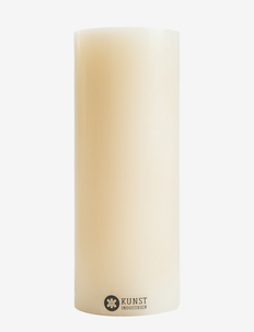 Coloured Handcrafted pillar Candle, 7 cm x 18 cm, Kunstindustrien
