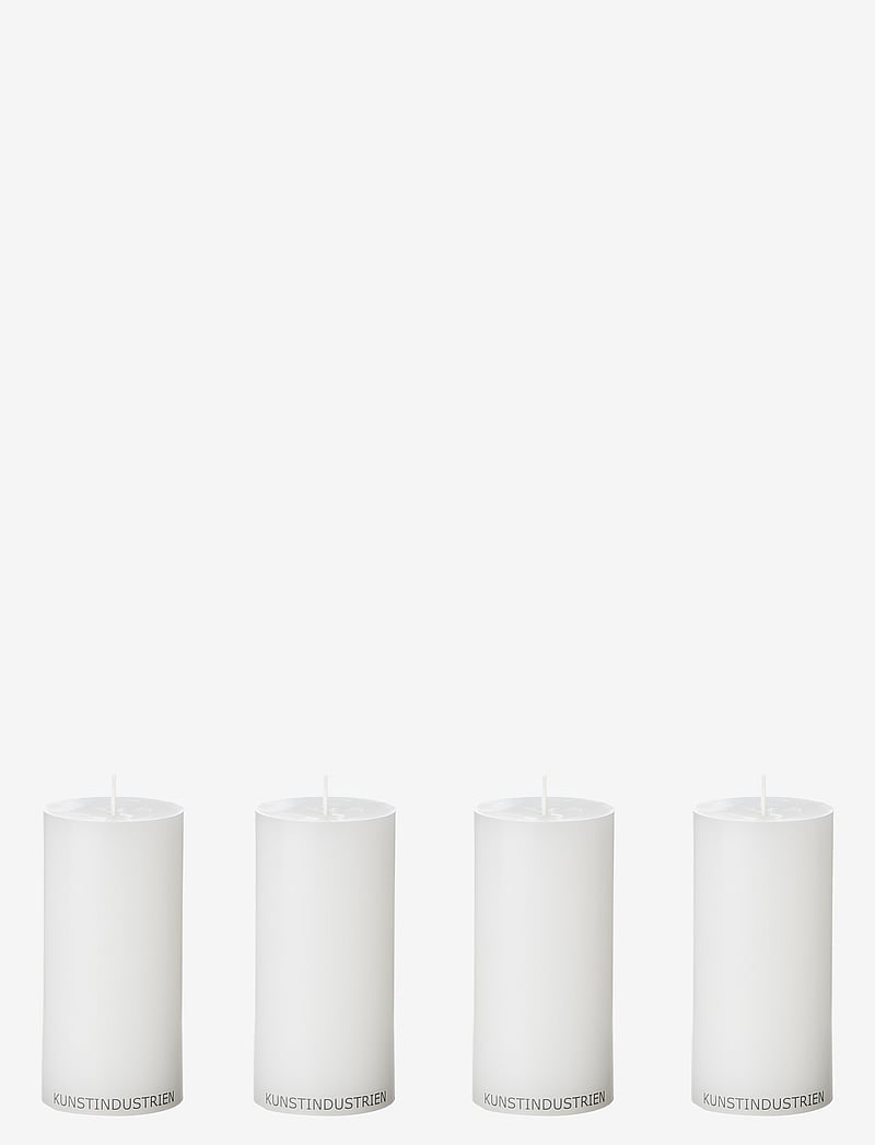Kunstindustrien - Wax Alter Candles, 4 piece - vahast küünlad - white - 0
