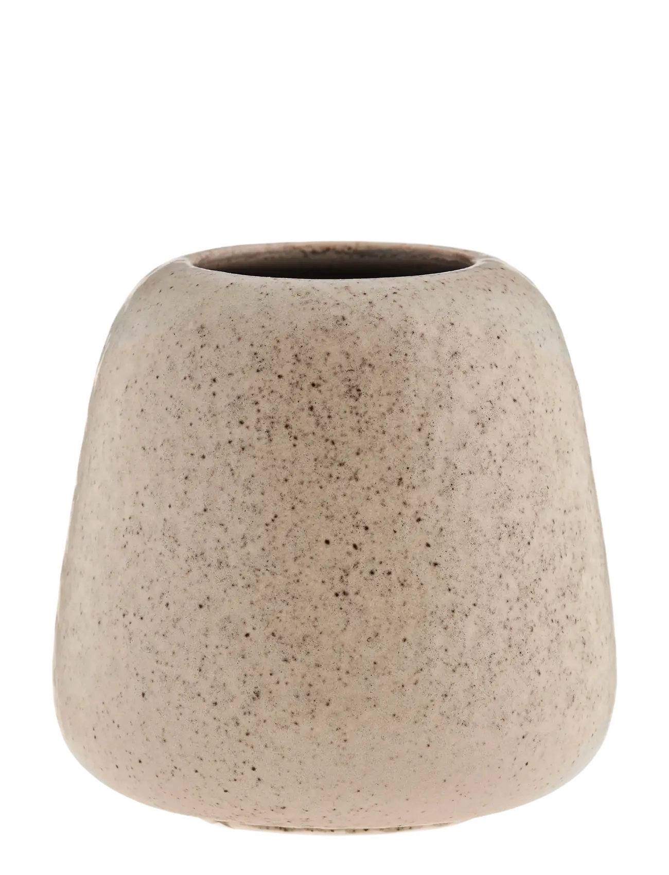 Kunstindustrien Else Vase, Beige Stone, Earthenware Clay Glazed By Hand, 11X 11 cm, Vases, - Other Homeware