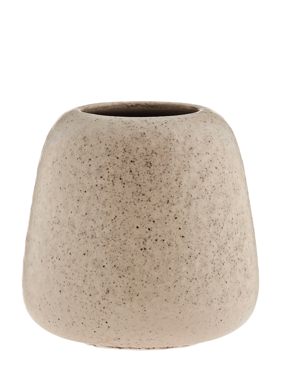 Kunstindustrien - Else Vase, Beige Stone, Earthenware Clay - glazed by hand - vaasid - beige stone - 0