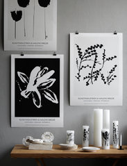 Kunstindustrien - Abstract Flowers - Poster - black & white - multi - 1