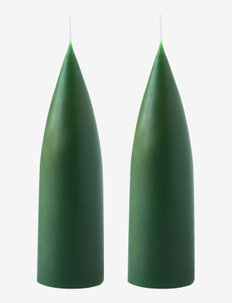 Hand Dipped Cone-Shaped Candles, 2 pack, Kunstindustrien