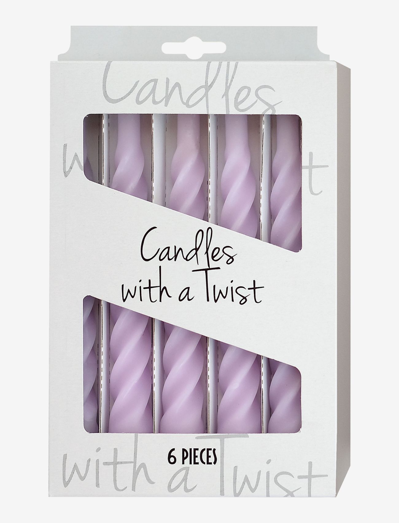 Kunstindustrien - Candles with a Twist -  Matt - køb efter pris - lilac - 1