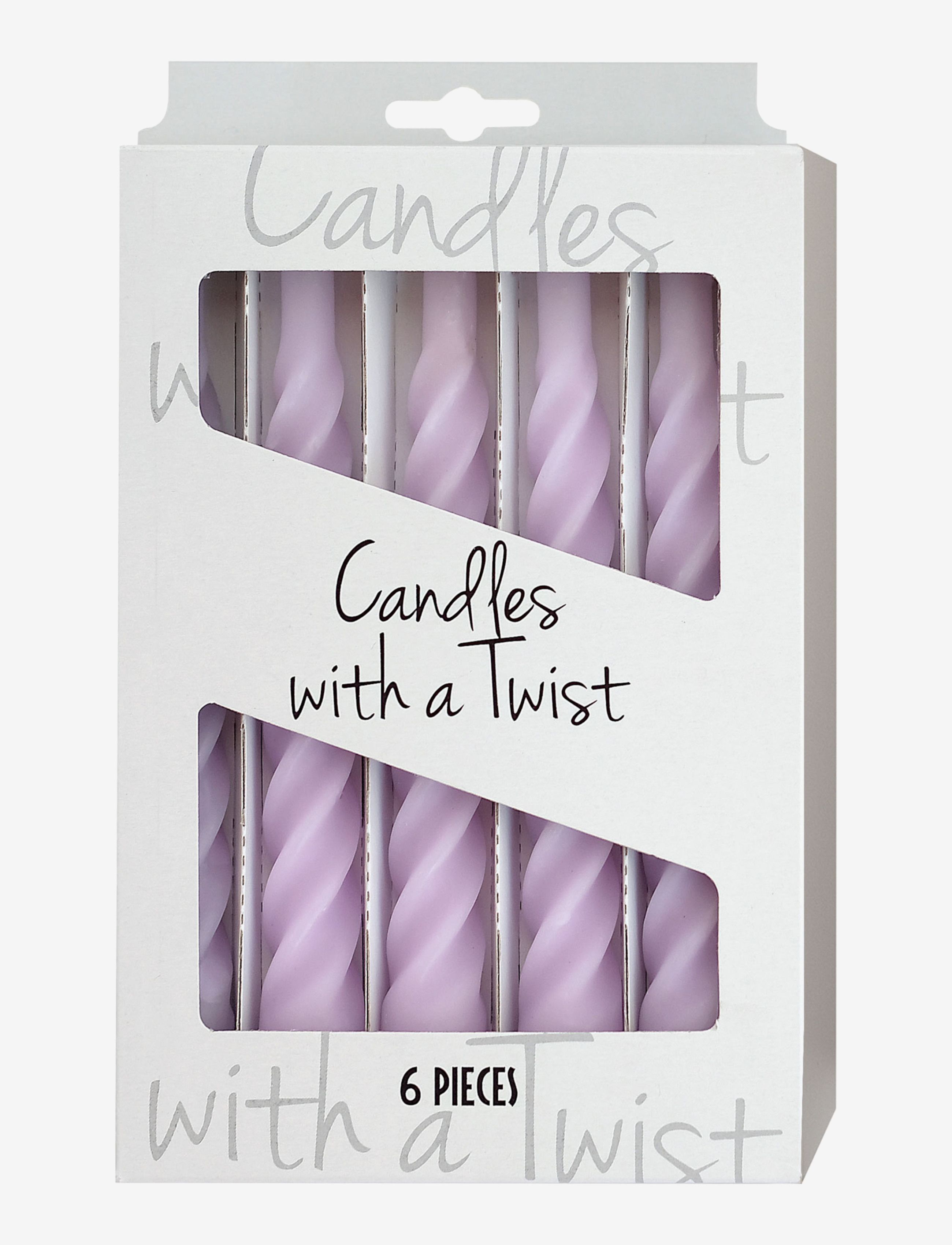 Kunstindustrien - Candles with a Twist -  Matt - köp efter pris - lilac - 1