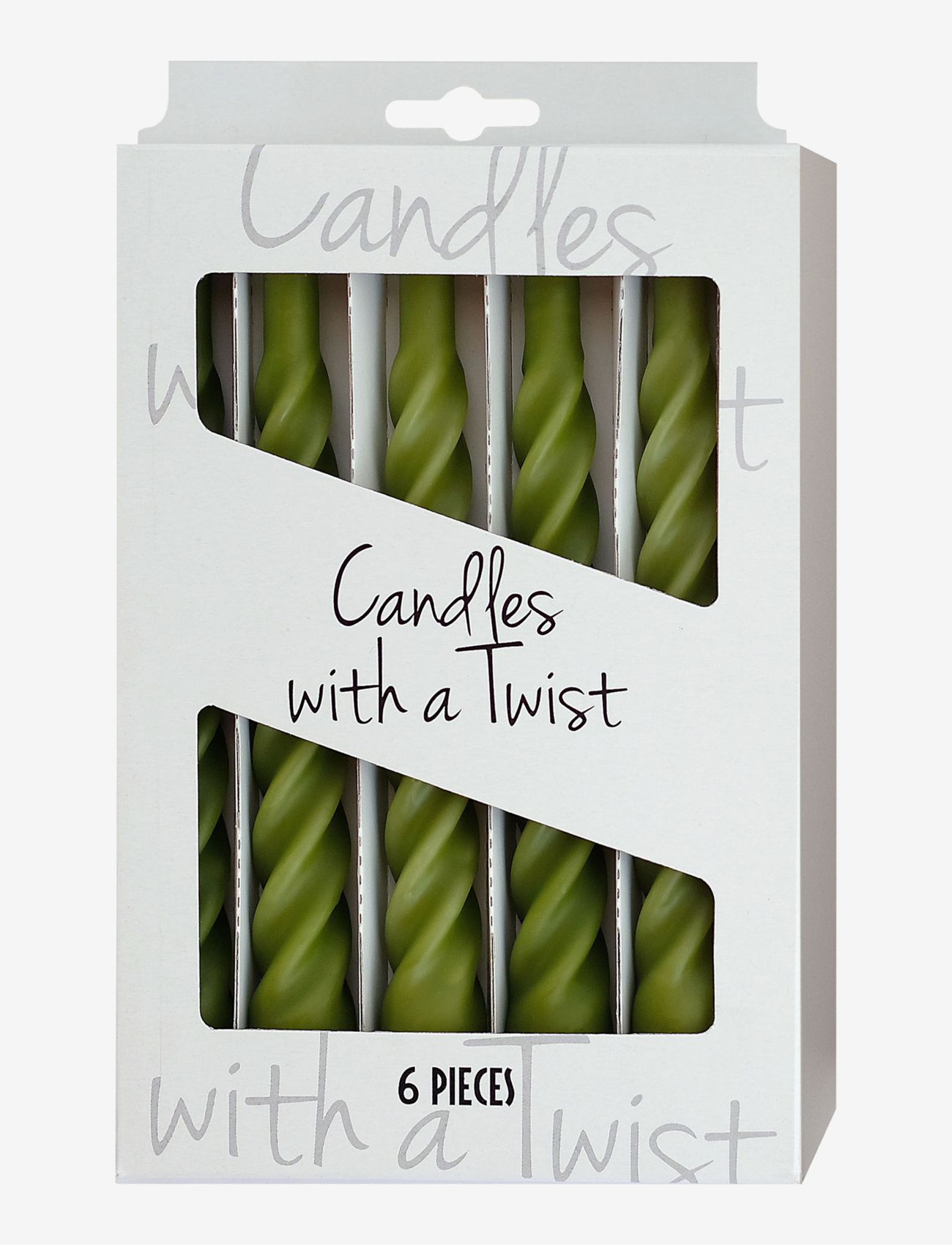 Kunstindustrien - Candles with a Twist - Matt - die niedrigsten preise - apple - 1
