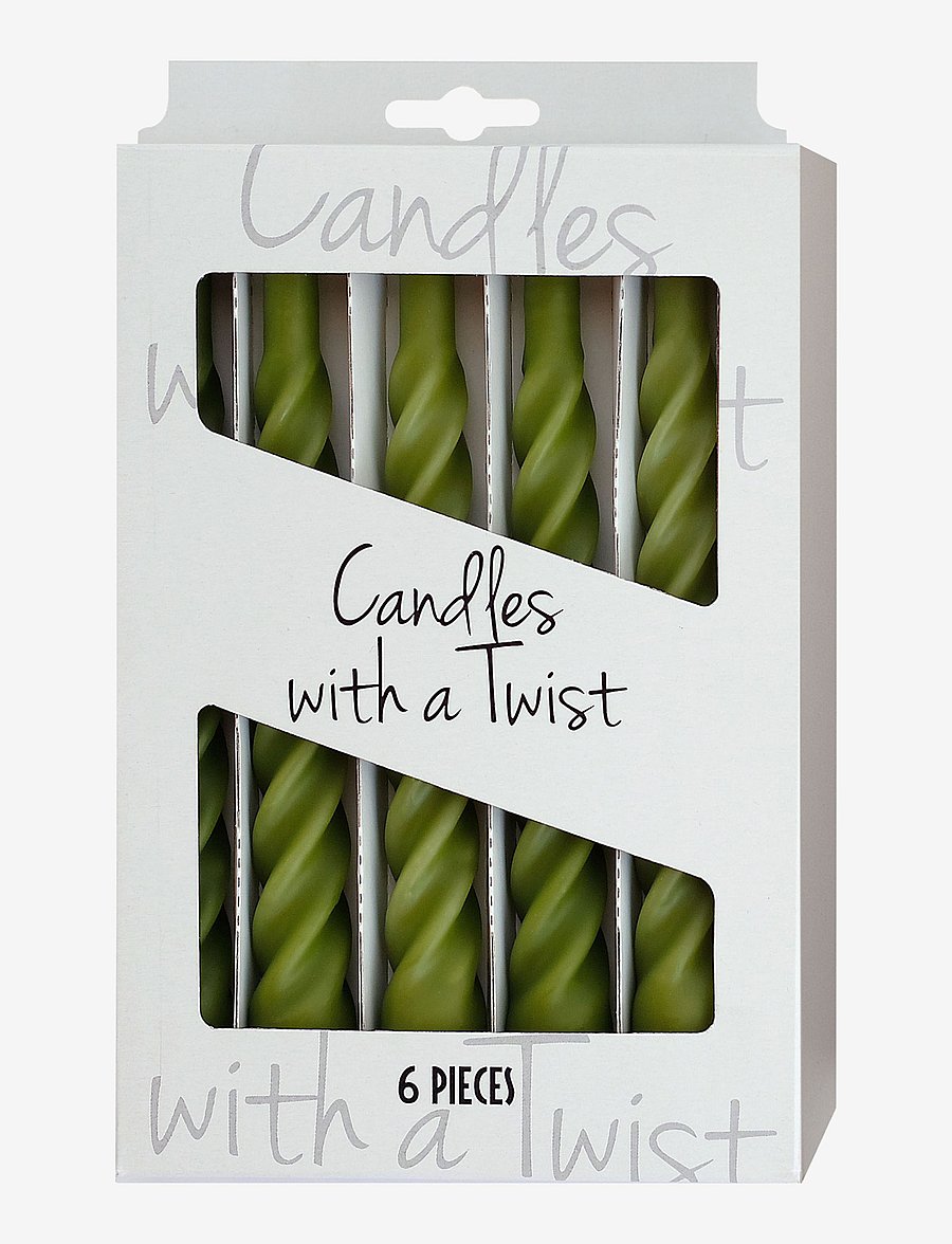Kunstindustrien - Candles with a Twist - Matt - osta hinna alusel - apple - 2