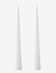 Kunstindustrien - Hand Dipped Decoration Candles, 2 pack - de laveste prisene - white - 0