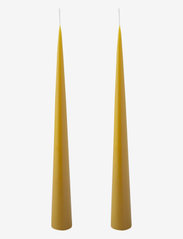 Kunstindustrien - Hand Dipped Decoration Candles, 2 pack - de laveste prisene - honey - 0