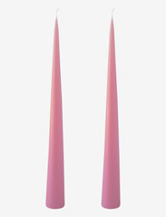 Hand Dipped Decoration Candles, 2 pack - PASTEL ROSE
