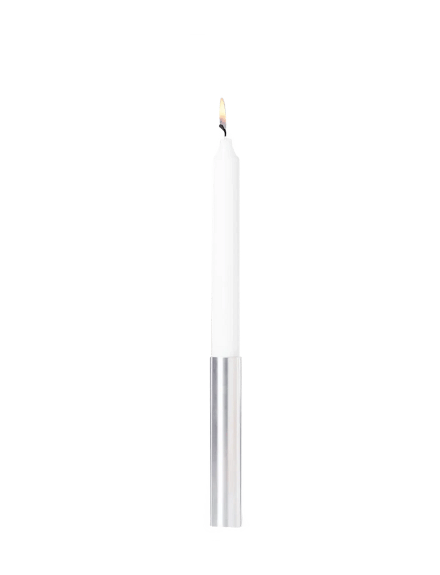Kunstindustrien - Slim Light - candlesticks - Stainless Steel - 14 cm - kerzenständer - stainless steel - 0