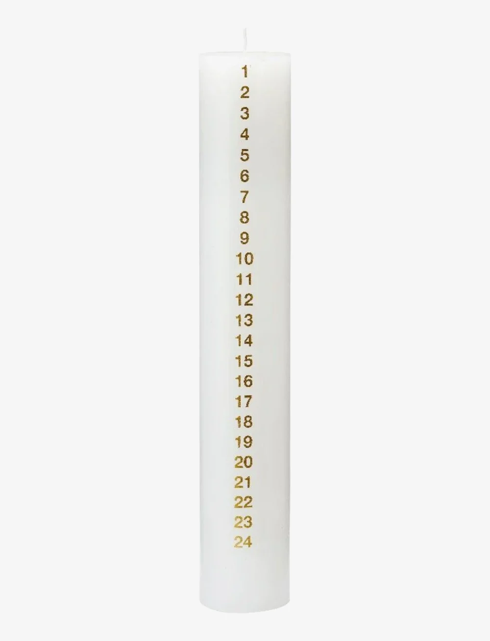 Kunstindustrien - December Candle - advent candles - gold - 0