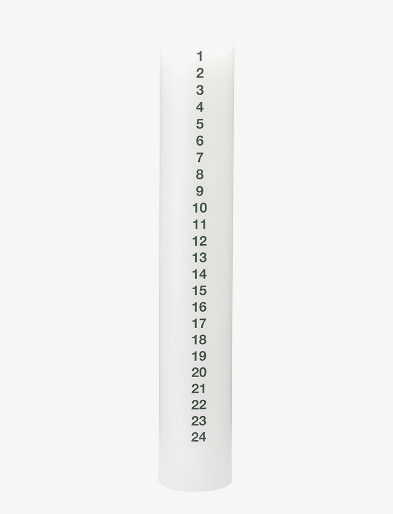 KUNSTINDUSTRIEN December Candle Weiß - One Size - Unisex
