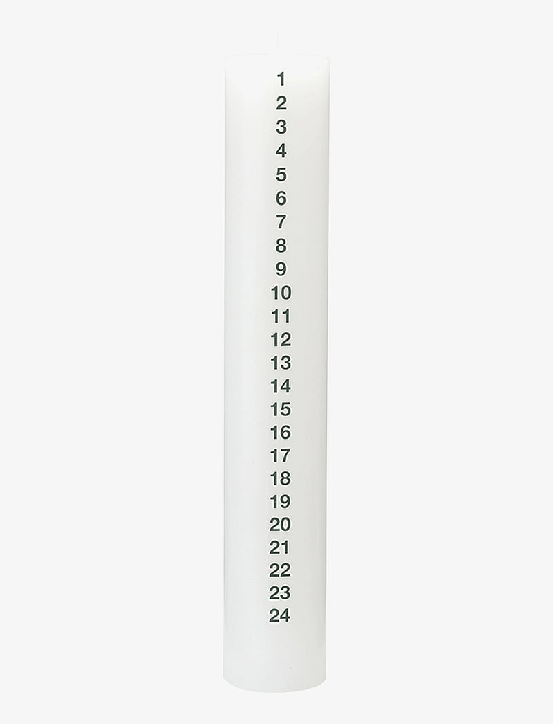 Kunstindustrien - December Candle - moss green pattern - 1