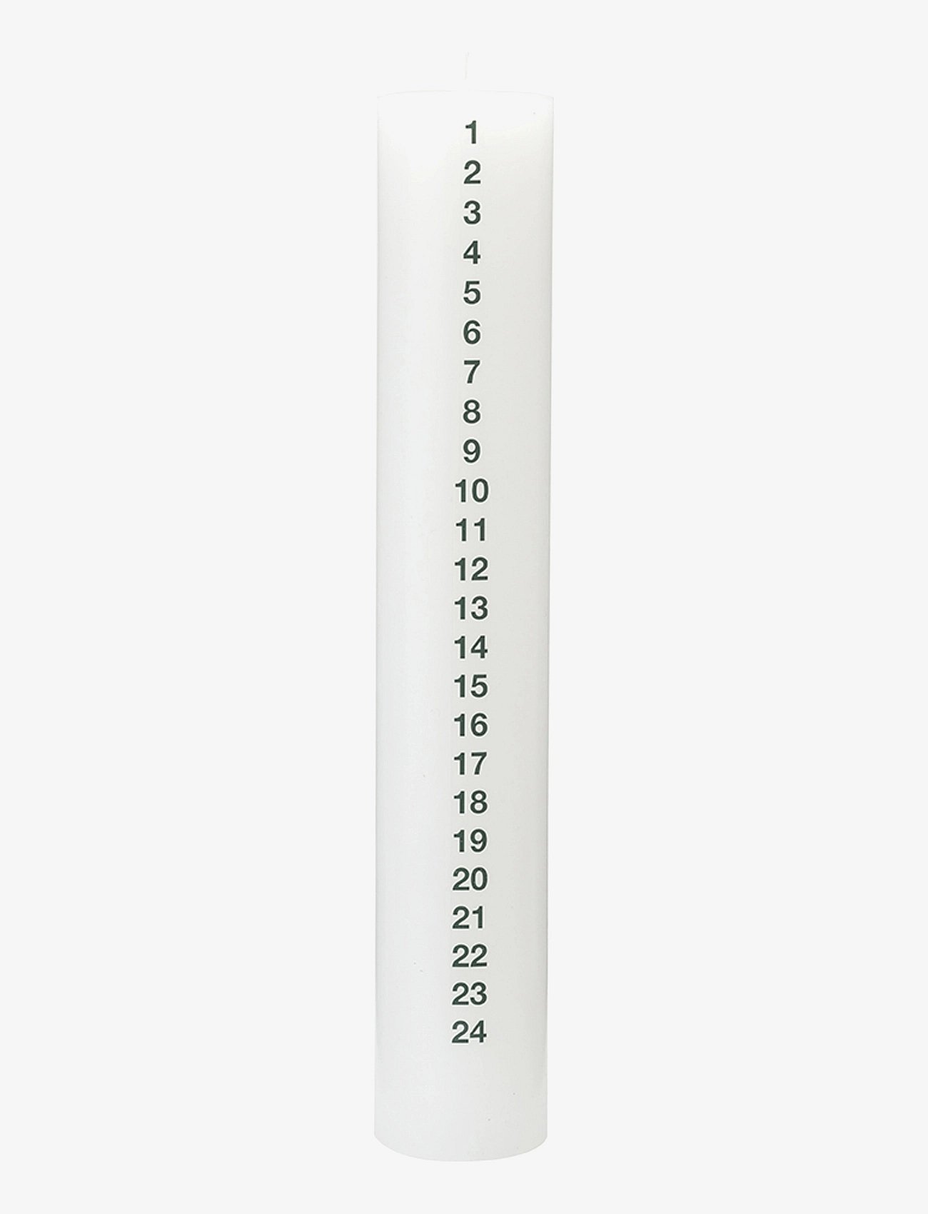 Kunstindustrien December Candle - White - ONE SIZE