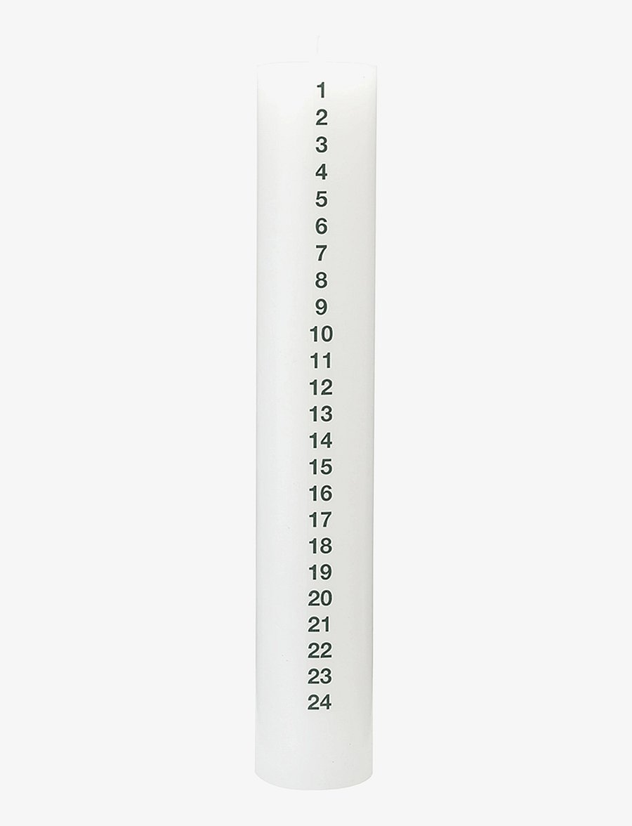 Kunstindustrien - December Candle - moss green pattern - 1