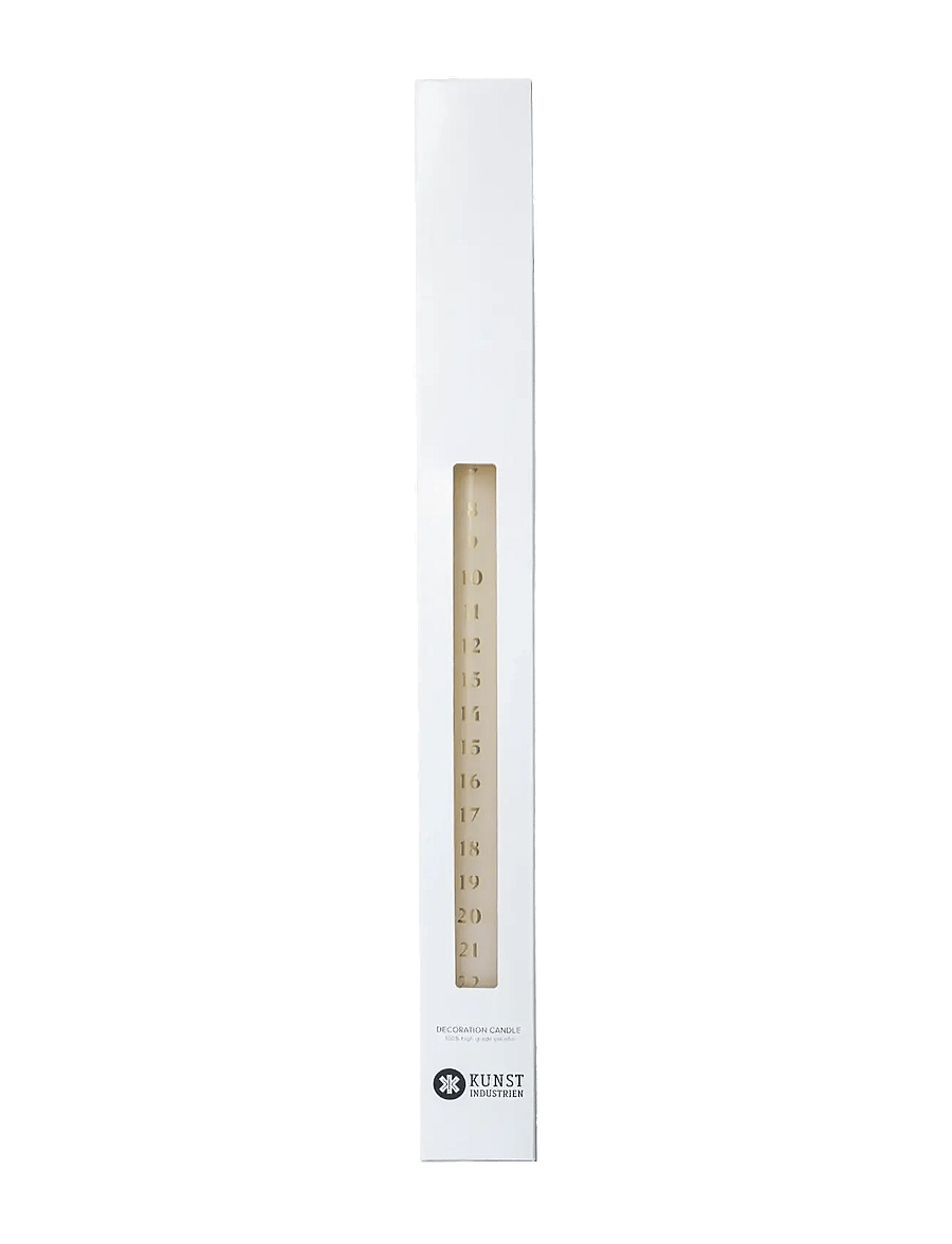 Kunstindustrien - Decoration Calendar Candle - advendiküünlad - off-white - 1