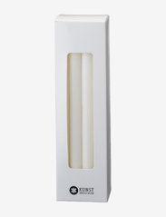 Kunstindustrien - Italian Church Candles, 1,3 cm x 18 cm, 12 pce. - lowest prices - white - 0