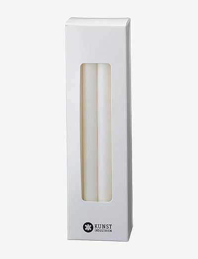 Kunstindustrien Italian Church Candles, 1,3 cm x 18 cm, 12 pce. - Alla 25 € - WHITE / white