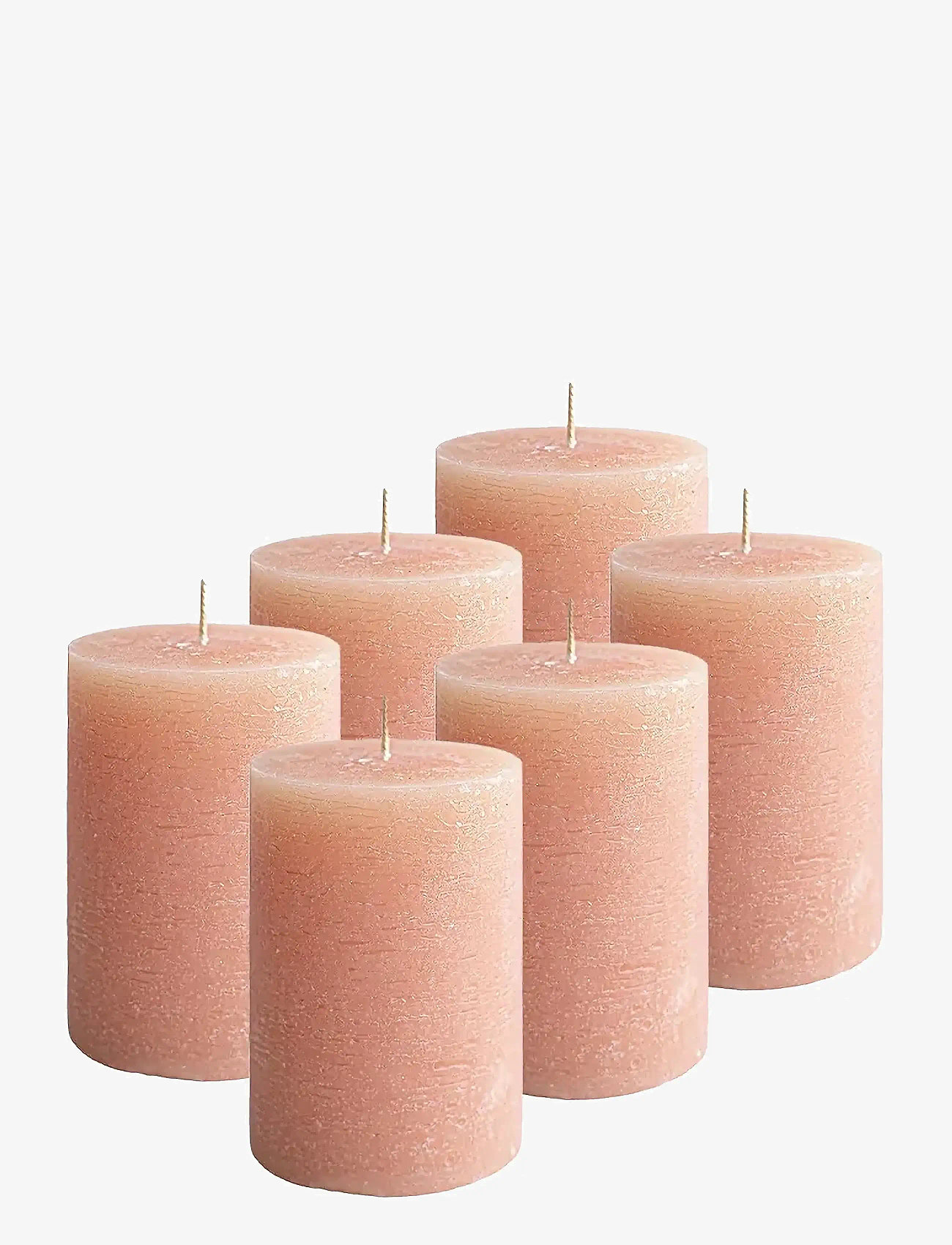 Kunstindustrien - Rustic Pillar Candles - køb efter pris - beige - 0