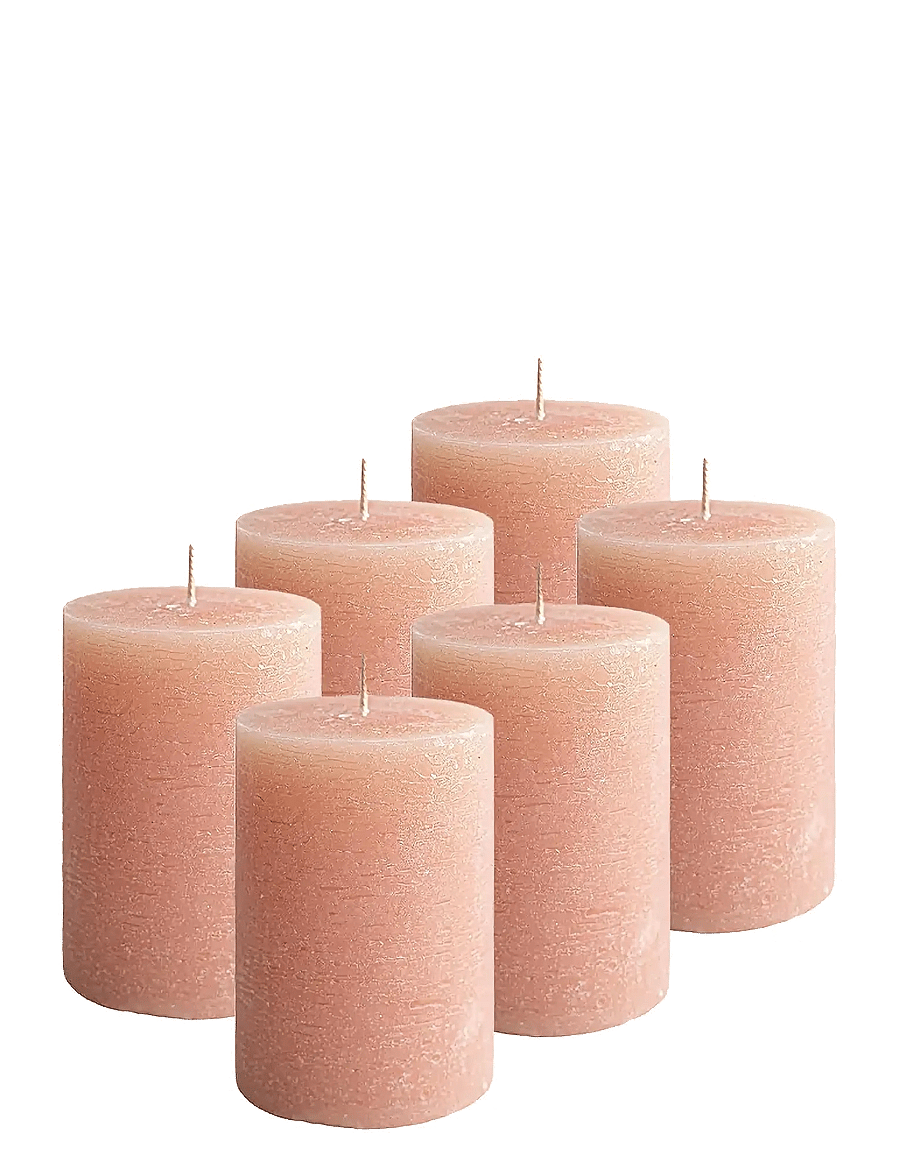 Kunstindustrien - Rustic Pillar Candles - vahast küünlad - beige - 1